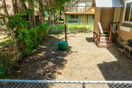 Private Fenced Yard Attached to Owner's Suite.