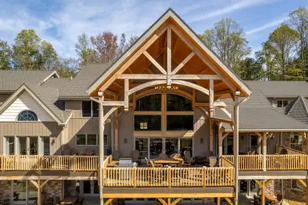 Timber Frame Masterpiece inn for sale